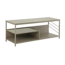 ТВ-стол DIMITRA 120x40xH45см, серый