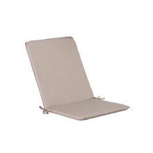 Seat/back cushion OHIO waterproof, 43x90xH2,5cm, beige
