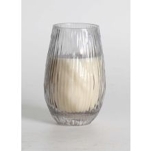 Aromātiskā svece stiklā NATURE GREEN H13,5cm, Northern Forest