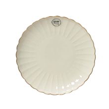 Plate SHELL D26,6cm, porcelain