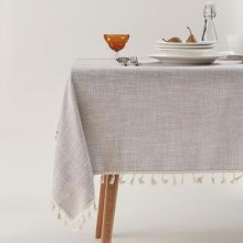 Tablecloth EASY CARE 140x220cm beige, 300g/m2