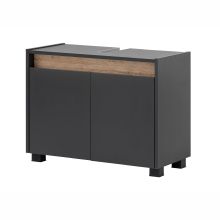 Izlietnes skapītis COSMO 80x33xH55cm, antracīts