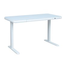Desk ERGO FIT with 1 motor 122x62xH73,5-118cm, white