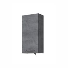 Upper bathroom cabinet 945, 35x33xH70cm, dark grey