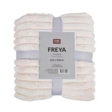 Plaid FREYA M 150x200cm, white