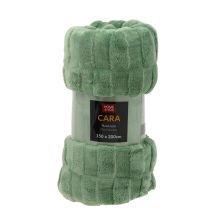 Plaid CARA 150x200cm, green