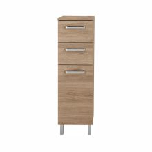 Lower bathroom cabinet 313, 30x33xH100,5cm, oak