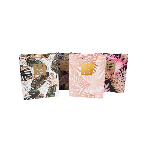 Подарочный пакет JUNGLE, 18х23х10см, микс