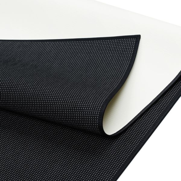 Paklājs LIMO 160x240cm, melns, plakans pinums