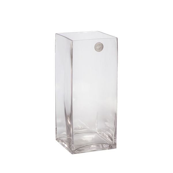 Vase IN HOME 13x13xH30cm, clear glass