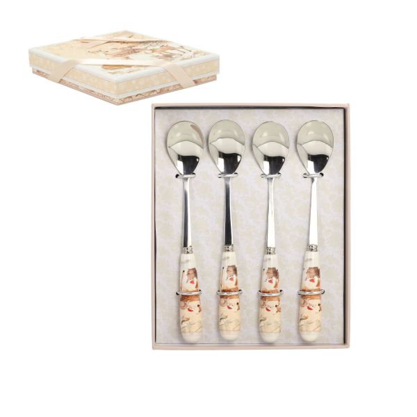 Ложки MIA DEER 4 шт. 15см, в подарочной упаковке