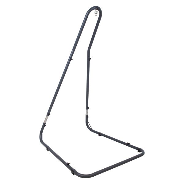 Piekaramā krēsla statīvs 116x136xH195-230cm, tumši pelēks