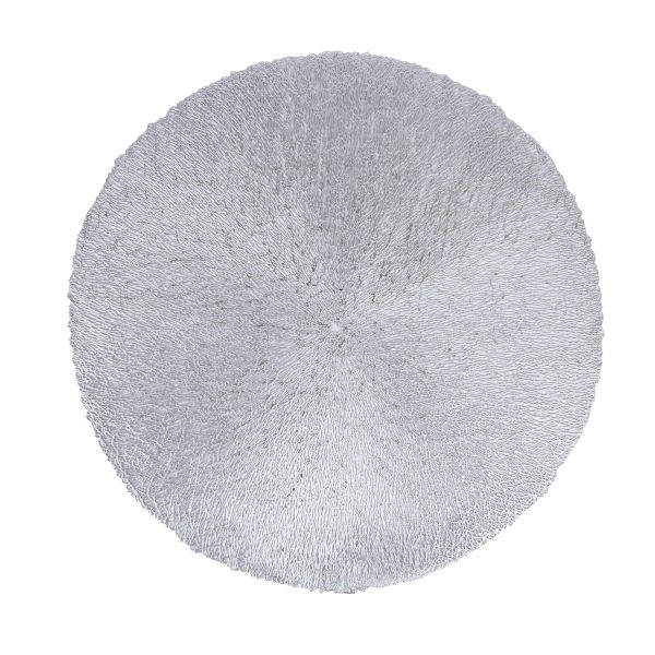 Placemat ELONA D38cm, silver
