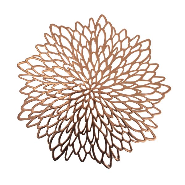 Place mat FIORE D38cm, copper