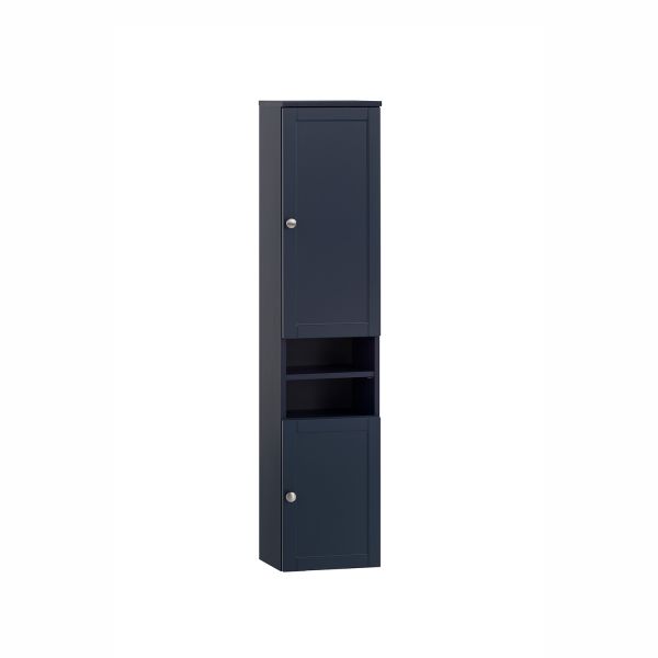 Bathroom cabinet JESPER 30x25xH138cm, dark blue