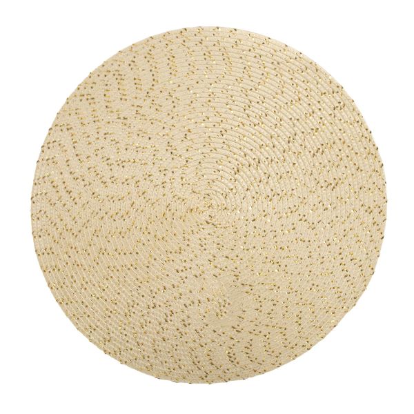 Placemat MAXINE D38cm, golden