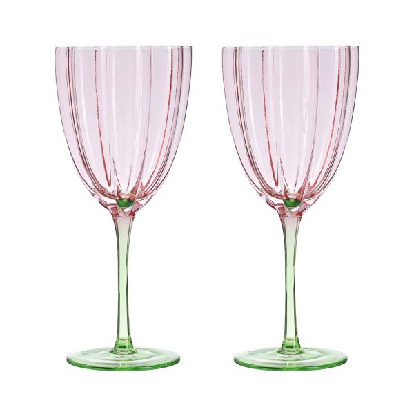 Vīna glāzes TULIP 2 gab. A21.4 cm