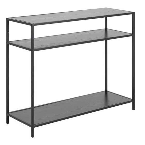 Papildu galds SEAFORD 100x35xH79cm, melns