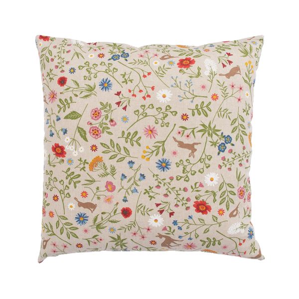 Pillow HOLLY 45x45cm, animals and flowers