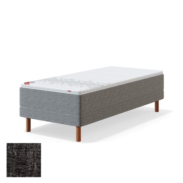 Motor bed RED AVOLA 80x200cm, firm, dark grey