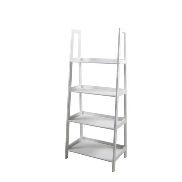 Shelf WALLY 63x40xH130cm, white