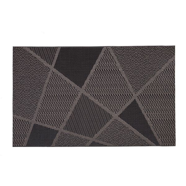 Placemat TEXTILINE 30x45cm, brown square