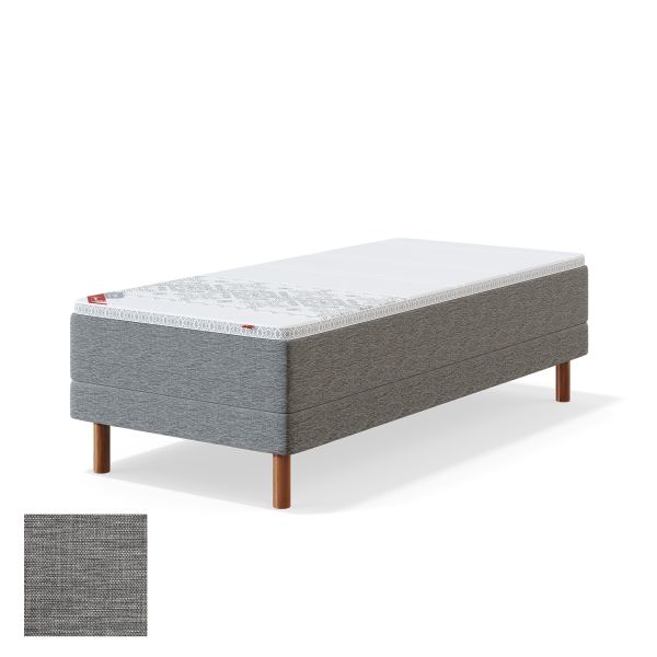 Motor bed RED MANGO 90x200cm, firm, light grey