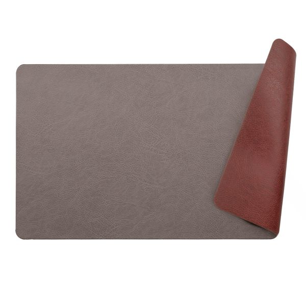 Placemat MATRIX 30x45cm beige/reddish brown