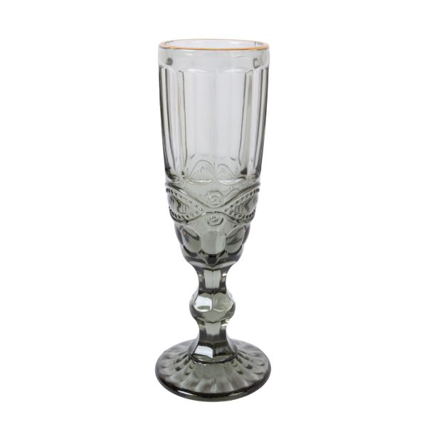 Šampanieša glāze LUNA 180ml, antracīts