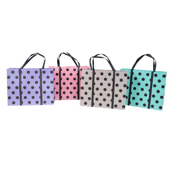 Gift bag DOT M, 32x26x10cm, mix