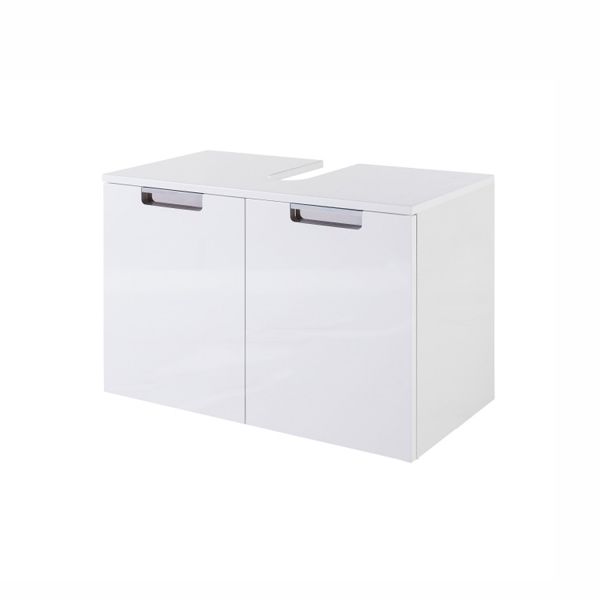 Washbasin cabinet MARS 65x35xH46,5cm, white gloss