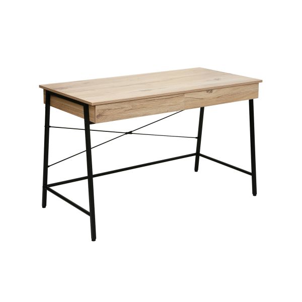 Rakstāmgalds HANNES 120x60xH76cm, lauku stila melamīns