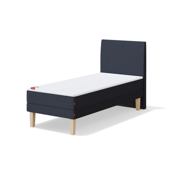 Couch BLUE POCKET 90x200cm, light grey