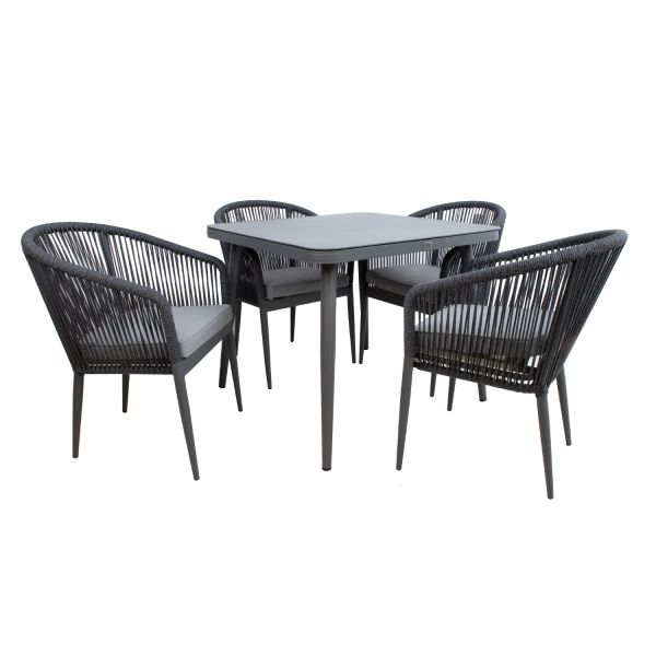 Garden furniture set ECCO table and 4 chairs