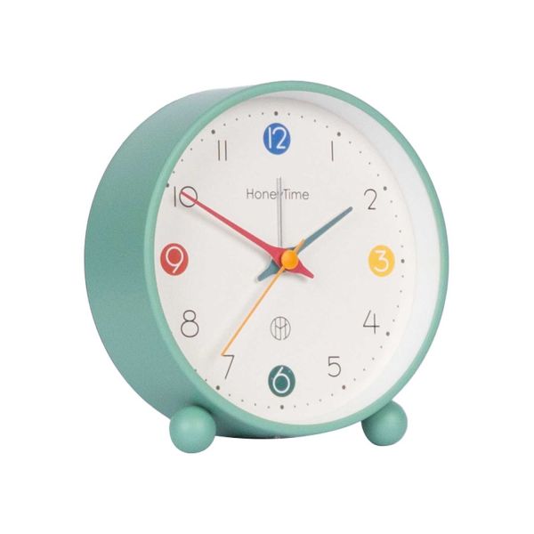 Alarm clock LOOKBOOK H12.5cm, green