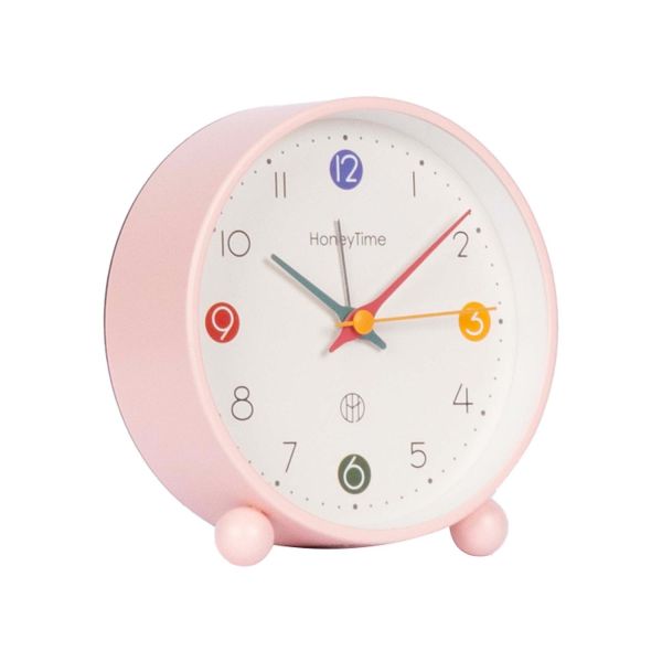 Alarm clock LOOKBOOK H12.5cm, pink