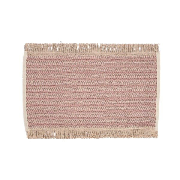 Table mat SUZAN 35x45cm jute, purple