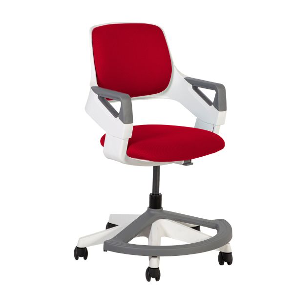 Children's chair ROOKEE dark red