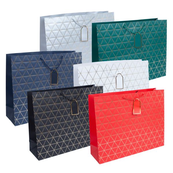 Gift bag IRIS XXL, 55x45x15cm, mix