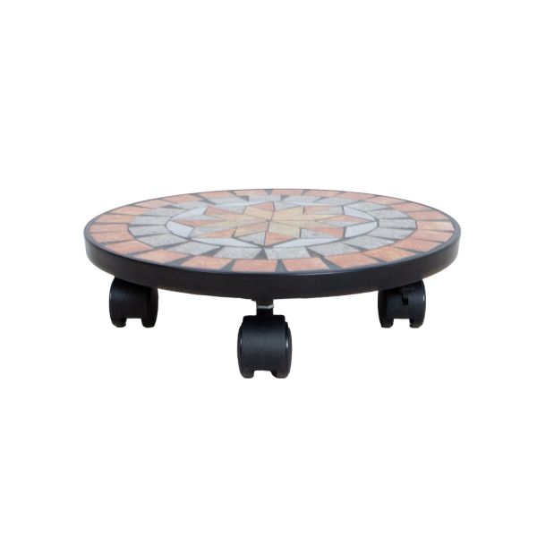 Flower pot base MOSAIC D30xH7cm