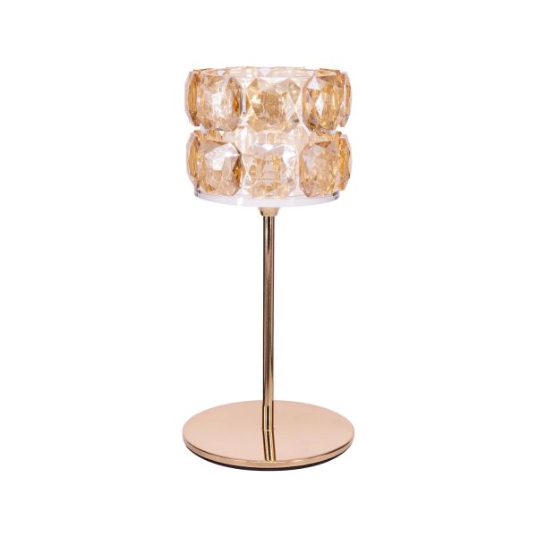 Svečturis CHANLE H17cm, zelta krāsā