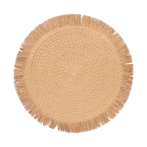 Placemat LONDON D38cm beige