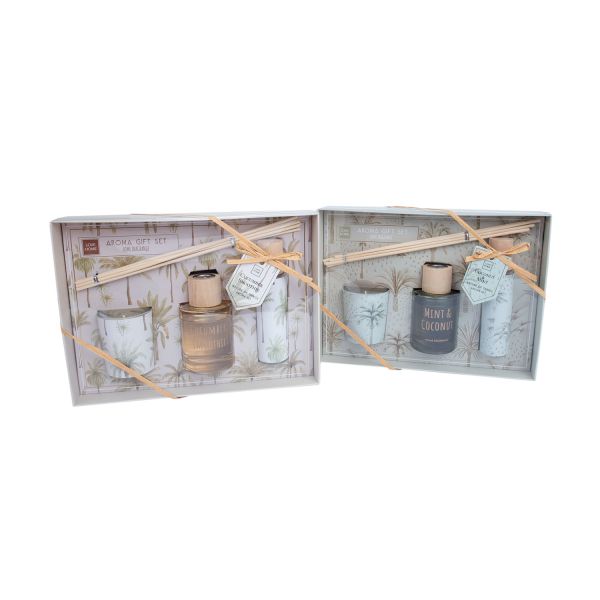 Sveču dāvanu komplekts AROMA mix