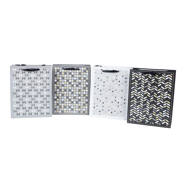 Gift bag JAMES S, 18x23x10cm, mix