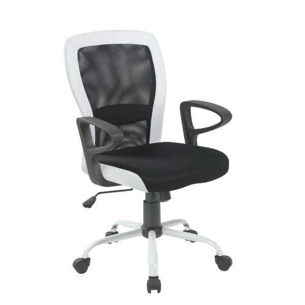 Task chair LENO black/white