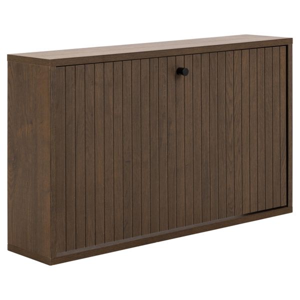 Shoe cabinet ALBANY 71,6x17xH43cm, brown