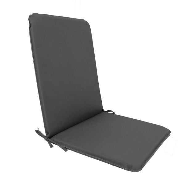 Krēsla pārsegs OHIO-2 43x90x2,5cm, tumši pelēks