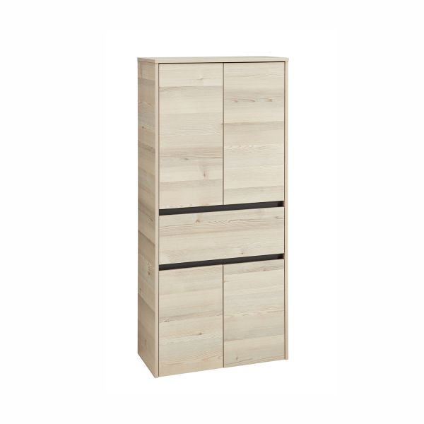 Tall bathroom cabinet 393, 67x33xH146cm