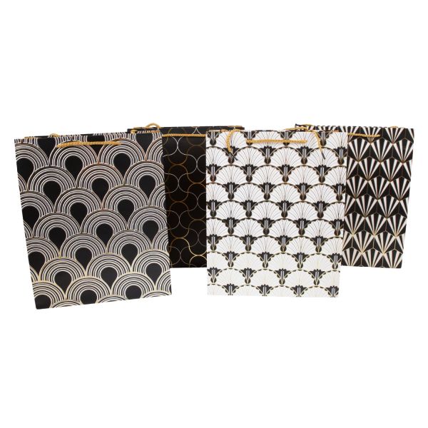 Подарочный пакет DECO, 31x42x12см, микс