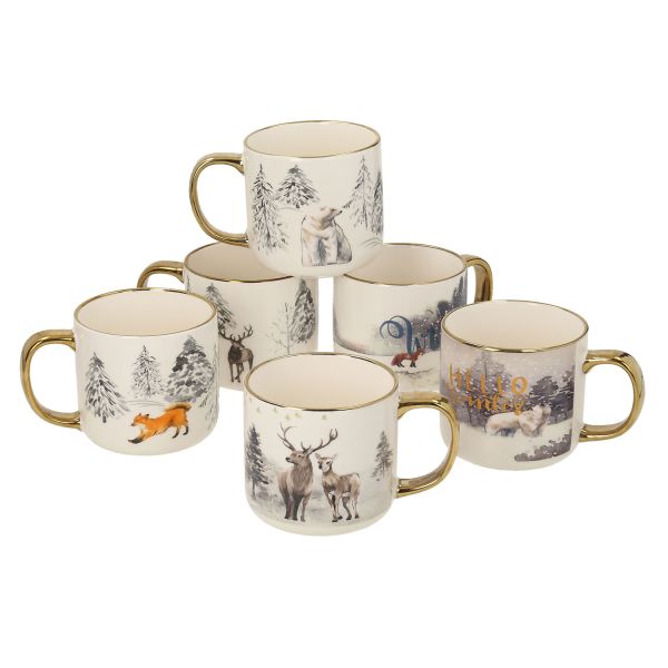 Mug ALBERI H9,5cm 450ml, mix